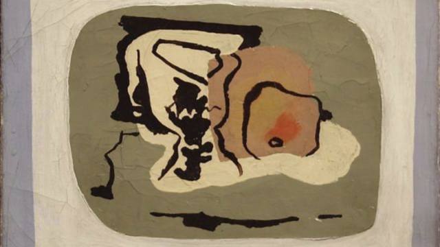 Composición cubista Picasso